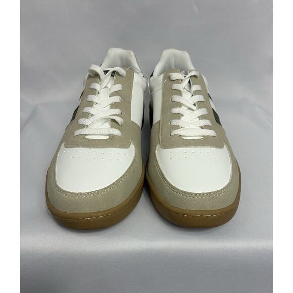 Ben Sherman Men’s Sneakers Size 11 White Taupe Gum Sole Casual Shoes NWT - Picture 6 of 8